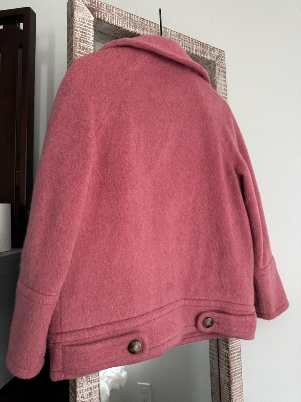 Sezane Leo Coat in Rosewood - Picture 4 of 9